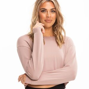 Mauve oversized sweater